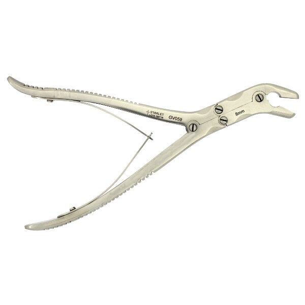 PINÇA GOIVA BIARTICULADA LEKSELL 24CM X 8MM