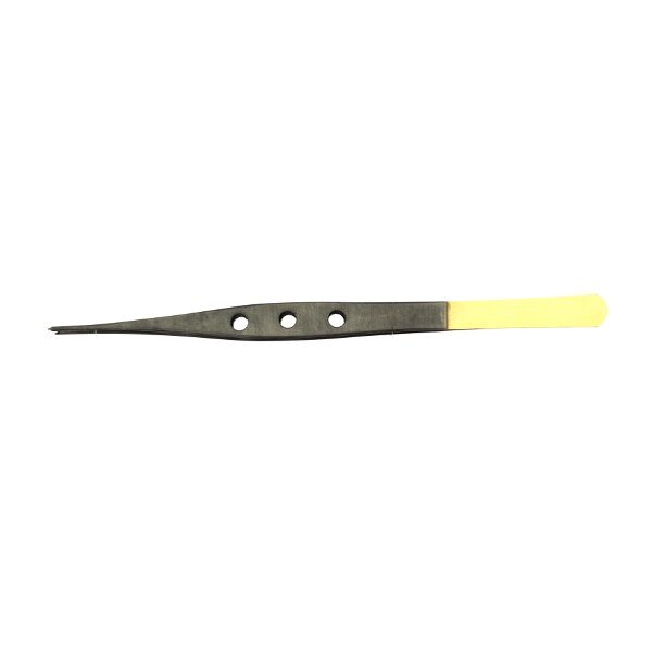 PINÇA DISSECÇÃO RETA TISSUE 16CM PONTA 2,3MM COM DENTE