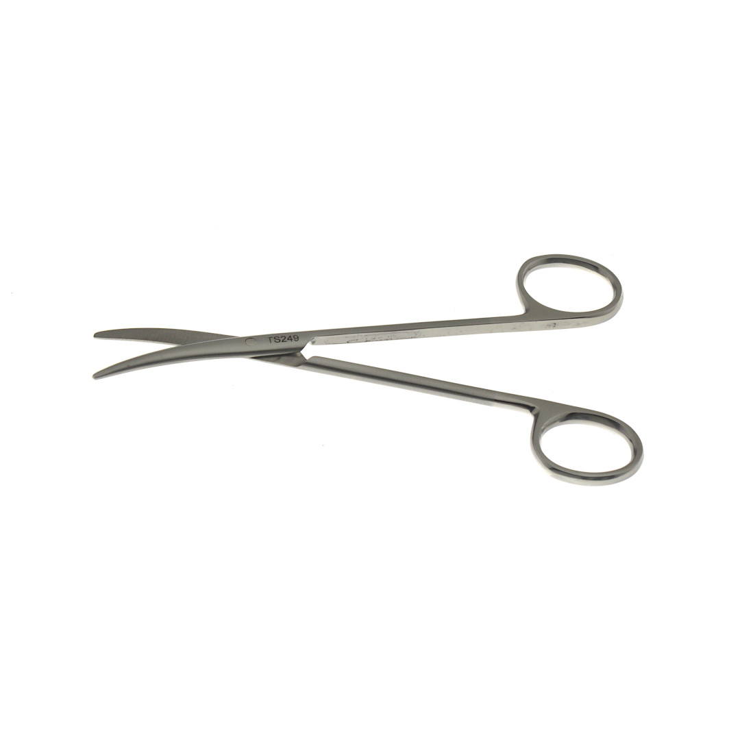 TESOURA METZEMBAUM 14CM CURVA ROMBA