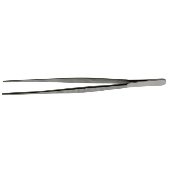 PINÇA DISSECÇÃO RETA DRESSING 16CM PONTA 2,2MM COM SERRILHA