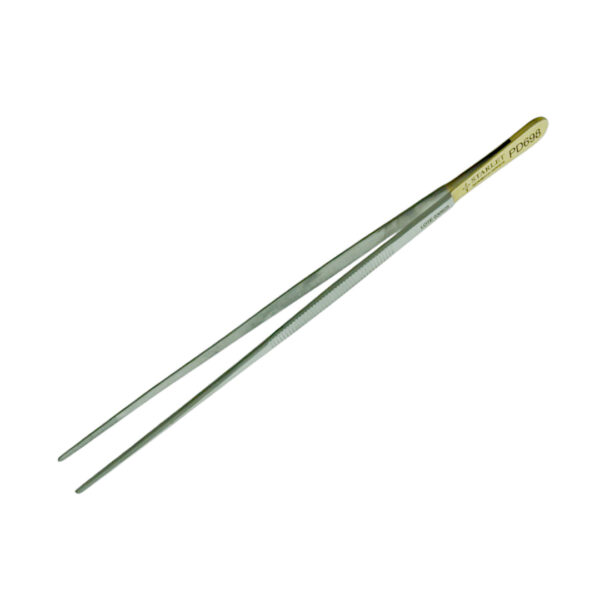 PINÇA DISSECÇÃO RETA ANATOMICA 25CM PONTA 4,0MM COM SERRILHA