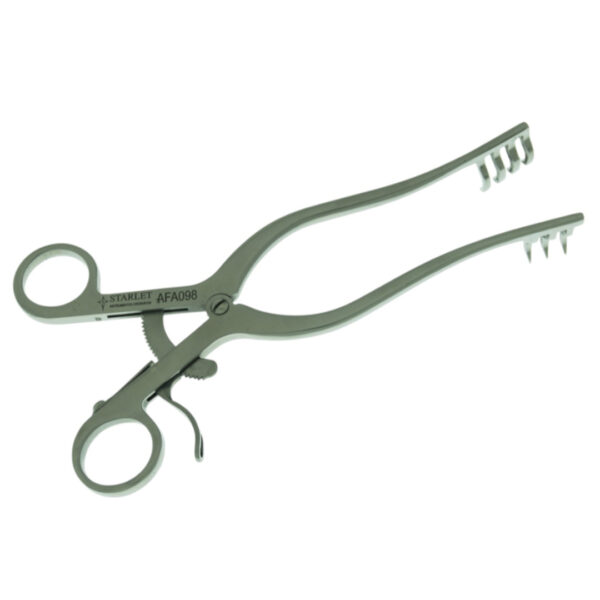 AFASTADOR WEITLANER 3 X 4 DENTES 19CM AGUDO LAMINA 20 X 22CM