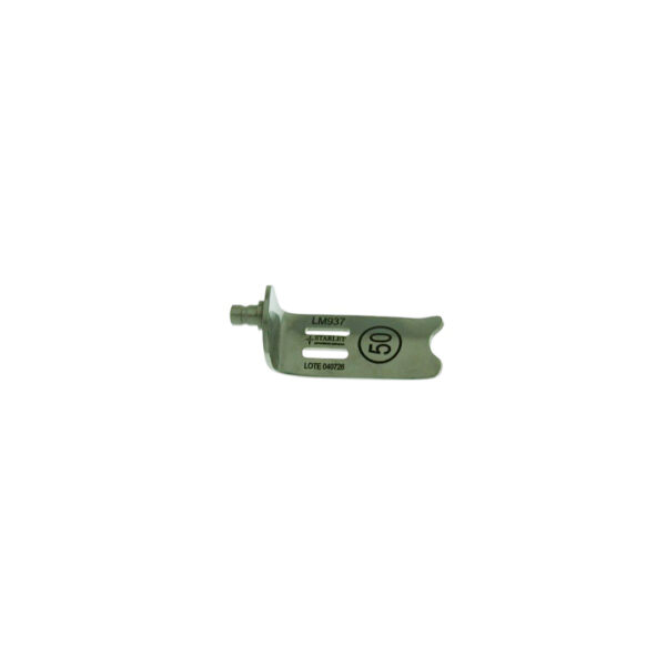 LAMINA 50 X 23MM LISA P/ AFASTADOR CASPAR
