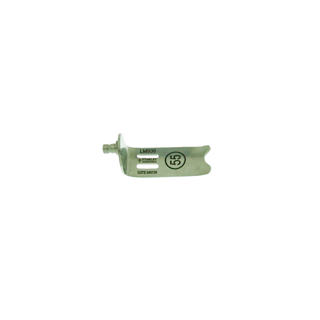 LAMINA 55 X 23MM LISA P/ AFASTADOR CASPAR