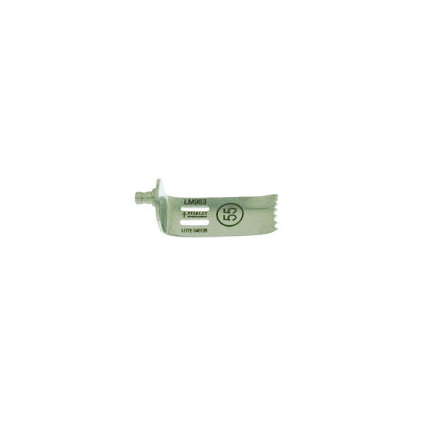 LAMINA 55 X 23MM C/DENTE PEQ. P/ AFASTADOR CASPAR