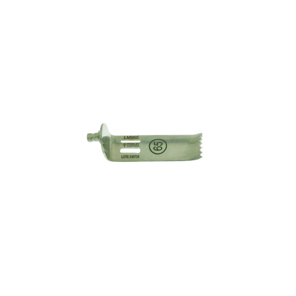LAMINA 65 X 23MM C/DENTE PEQ. P/ AFASTADO R CASPAR