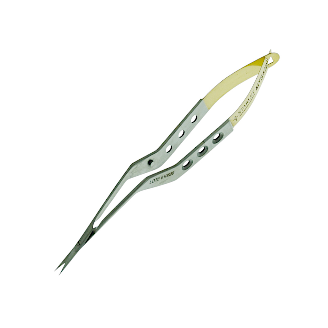 MICRO TESOURA YASARGIL BAIONETA 16CM PONTA RETA