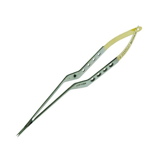 MICRO TESOURA YASARGIL BAIONETA 22CM PONTA RETA