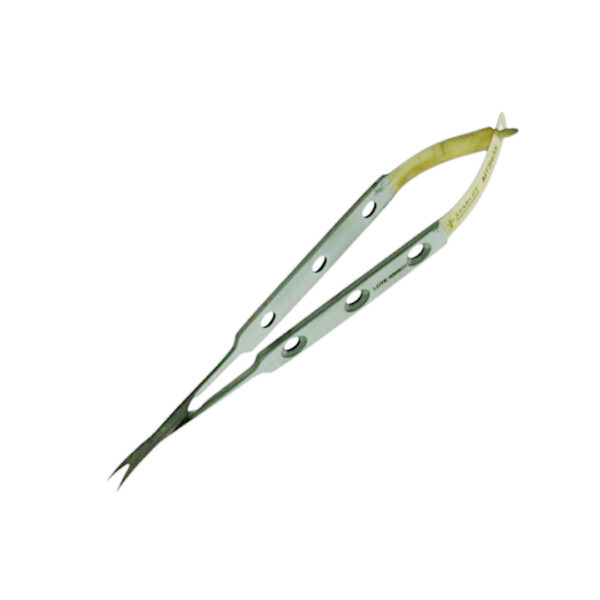 MICRO TESOURA NOYES RETA 12CM PONTA CURVA