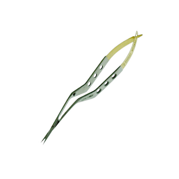 MICRO TESOURA YASARGIL BAIONETA 14CM PONTA RETA