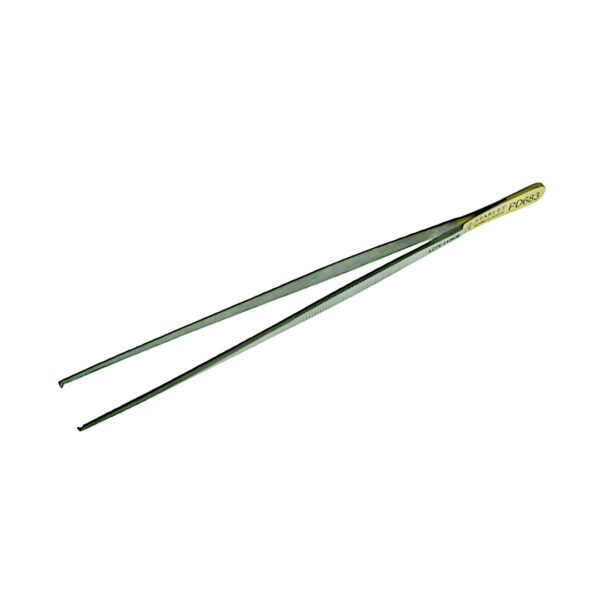 PINÇA DISSECÇÃO RETA TISSUE 25CM PONTA 3,0MM COM DENTE